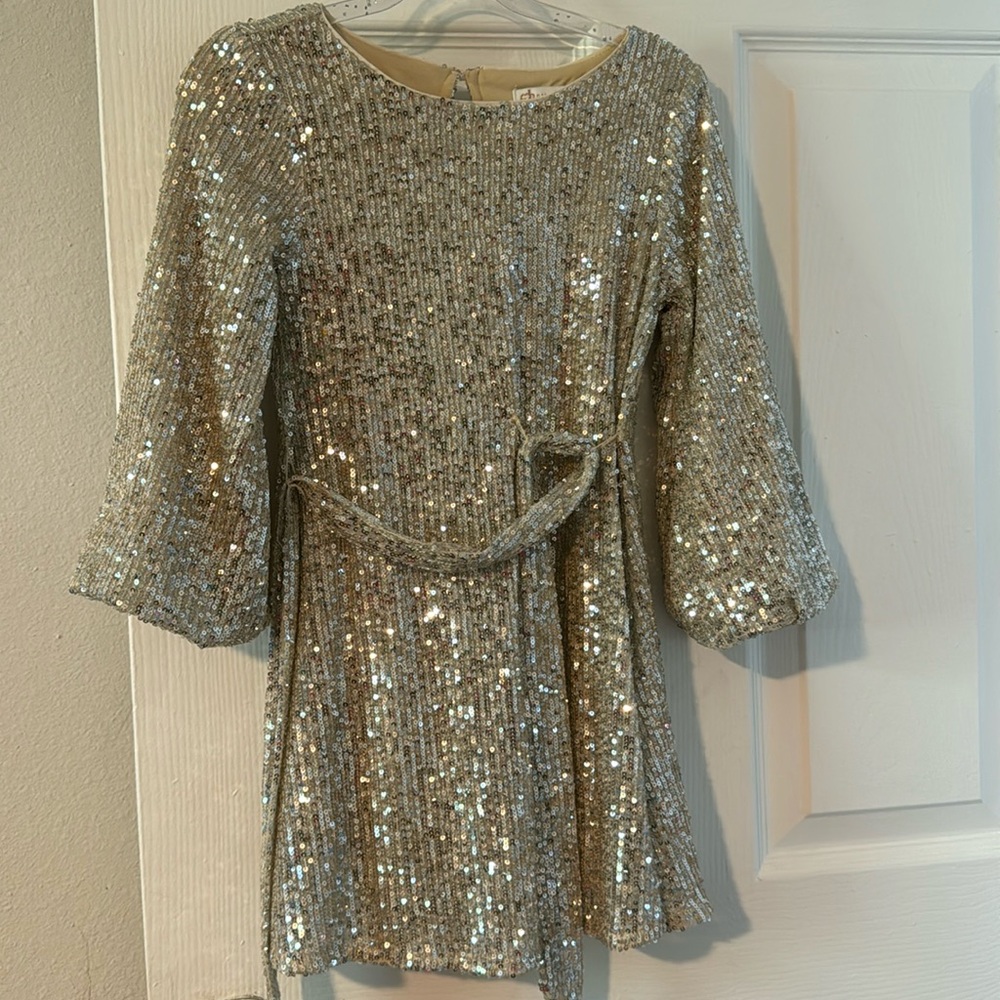 Silver dress
